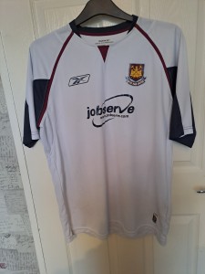 West Ham United Replica Away Shirt  Season  2005 / 2006 for sale on Ebay