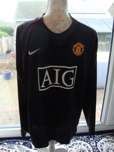 manchester united shirt large. for sale on Ebay