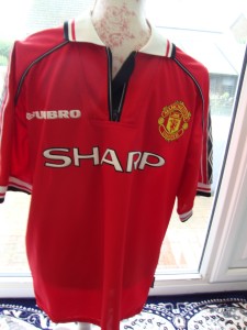 manchester united shirt for sale on Ebay