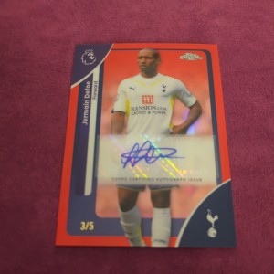 Topps Chrome Premier League 2026 Jermain Defoe Auto /5 Legend Tottenham Legend  for sale on Ebay