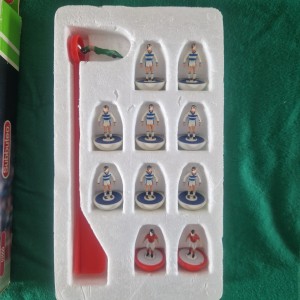 Subbuteo Zombie Team – Blue & White Hoops (QPR) – 2 Players Missing + 2  Spares for sale on Ebay