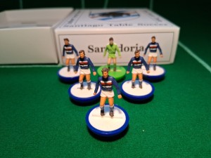 Subbuteo/Santiago 5-A-Side/Indoor Arena Italian Serie B Team. Sampdoria. for sale on Ebay