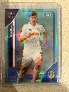 Jaka Bijol /199 Leeds United 2025-26 Topps Premier League Chrome for sale on Ebay