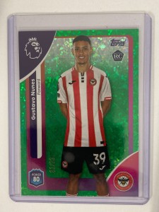 TOPPS PREMIER LEAGUE 2026 GUSTAVO NUNES BRENTFORD PARALLEL 83/99. for sale on Ebay