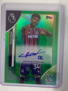 TOPPS PREMIER LEAGUE 2026 CHADI RIAD CRYSTAL PALACE AUTO 90/99 for sale on Ebay