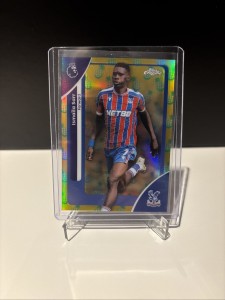 Topps Chrome Premier League 2026 Ismaila Sarr Pineapple Crystal Palace for sale on Ebay