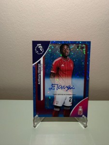 Topps premier league 2026 Anthony Elanga auto numbered /150 Nottingham forest  for sale on Ebay