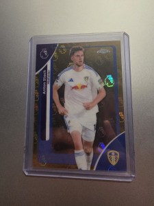 Topps Chrome Logofractors Gold Anton Stach /50 Leeds United for sale on Ebay