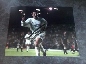 Signed Ian Harte Leeds United 10 x 8 Photograph for sale on Ebay