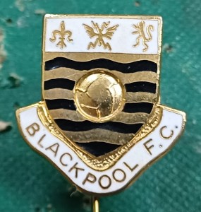 RARE England Blackpool FC Football Club Enamel Pin Badge for sale on Ebay