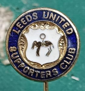 RARE England Leeds United FC Football Club Enamel Pin Badge for sale on Ebay