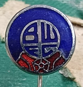 RARE England Bolton Wanderers FC Football Club Enamel Pin Badge for sale on Ebay