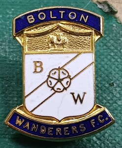 RARE England Bolton Wanderers FC Football Club Enamel Pin Badge for sale on Ebay