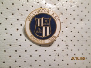 Football Club WILLINGTON- badge # 2 Maker Lapels for sale on Ebay