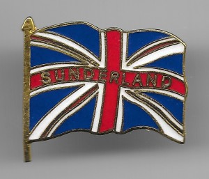 Vintage Sunderland AFC Enamel Football Badge for sale on Ebay