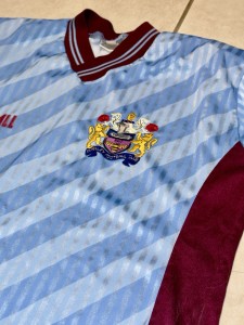 Burnley FC Spall Away Shirt 1988/89 Original for sale on Ebay