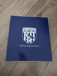 West Bromwich Albion Official Signed Shirt for sale on Ebay