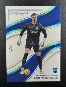 2023-24 Bart Verbruggen RC 1/1 Panini Immaculate #144 Brighton for sale on Ebay