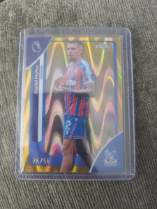 Topps Chrome Premier League 2026 Daniel Munoz Crystal Palace /50 for sale on Ebay