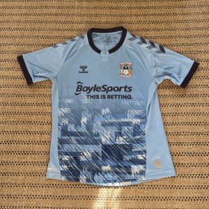 Coventry City 2020/21 Home Football Shirt Men’s large Hummel for sale on Ebay