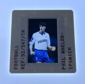 PHIL WHELAN IPSWICH TOWN VINTAGE 35mm SLIDE for sale on Ebay