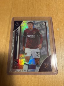 Freddie Potts 44/92 West Ham Topps Chrome Premier League 2026 for sale on Ebay