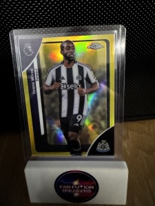 Topps 2026 Premier League Chrome Yoane Wissa Newcastle United 221/275 for sale on Ebay