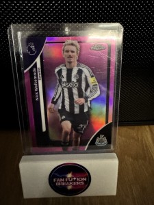 Topps 2026 Premier League Chrome Nick Woltemade Newcastle United - 225/250 for sale on Ebay