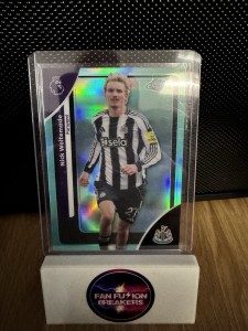 Topps Premier League Chrome - Nick Woltemade Newcastle United- 130/199 for sale on Ebay