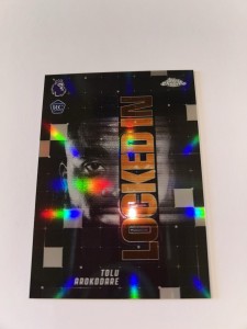 Topps Chrome 2026 Premier League Locked In Tolu Arokodare RC Rookie Card Wolves for sale on Ebay
