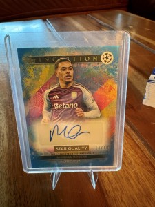 Morgan Rogers - Auto 10/49 - 2024-25 Topps Inception - Aston Villa for sale on Ebay