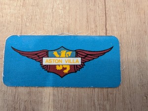 ASTON VILLA    OLD SEW ON PATCH UNUSED for sale on Ebay