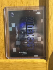 Topps Chrome Premier League 2026 Mohammed Kudus Locked In Case Hit Tottenham for sale on Ebay