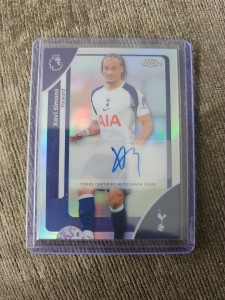 Topps Chrome Premier League 2026  Xavi Simons Auto Tottenham Hotspur for sale on Ebay