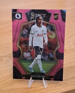 DJED SPENCE 99/99 bookend - 2022-23 Panini Select Pink (Tottenham / Rookie Card) for sale on Ebay