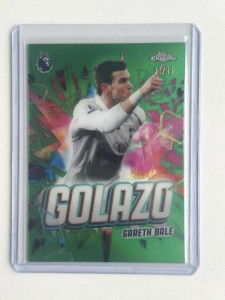 Topps Premier League Chrome 2026 Gareth Bale /99 Galazo Insert Tottenham Hotspur for sale on Ebay