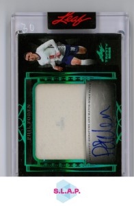 PHIL FODEN 1/1 LEAF TRINITY 2022 TOTTENHAM HOTSPUR EN AUTOGRAPH MATCH WORN PATCH for sale on Ebay