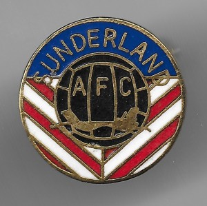 Vintage Sunderland AFC Enamel Football Badge for sale on Ebay