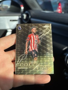Topps chrome 1/1 Simon Adingra Superfractor Sunderland 2026 for sale on Ebay
