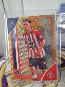Chris Rigg Rookie /50 Topps Chrome Sunderland for sale on Ebay