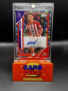 2026 Topps Chrome Premier League Logofractor Chris Rigg Auto Rookie SUNDERLAND for sale on Ebay