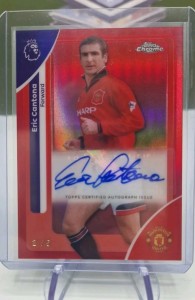 2026 Topps Chrome EPL Eric Cantona Auto /5 Colour Match  - Manchester United 🔥  for sale on Ebay