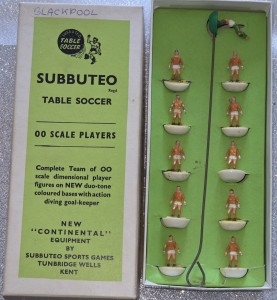 Subbuteo Blackpool Ref 13 Unusual Base Combo for sale on Ebay