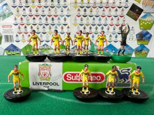 Subbuteo Hasbro (LW) Premier League Team – LIVERPOOL 2nd Kit - Ref: 63326 - RARE for sale on Ebay