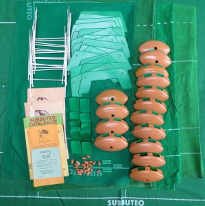 SUBBUTEO SMALL LOT OF ORIGINAL RUGBY ACCESSORIES & LEAFLETS. for sale on Ebay
