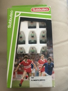 Subbuteo Lightweight Team: Ref 731 Plymouth Argyle for sale on Ebay