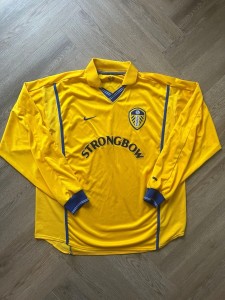 Leeds United 01/02 Away Jersey By Nike Size XL for sale on Ebay
