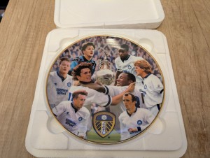 LEEDS UNITED  DANBURY MINT PLATE   1992 LEAGUE CHAMPIONS for sale on Ebay
