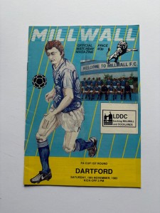 MILLWALL v DARTFORD...1983/84 FA CUP for sale on Ebay