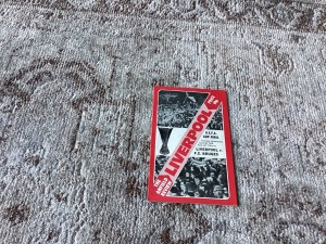 1976 UEFA Cup Final.Liverpool v F.C.Bruges. Stunning condition for sale on Ebay